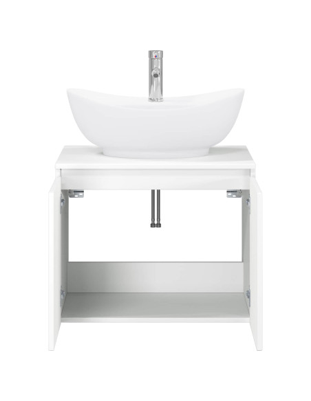 Set di mobili per il bagno Bianco Legno ingegnerizzato
