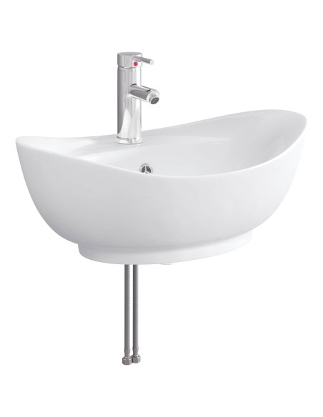 Set di mobili per il bagno Rovere Fumo Legno ingegnerizzato