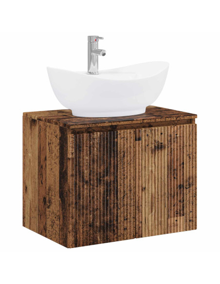 Set di mobili per il bagno Legno antico Legno ingegnerizzato