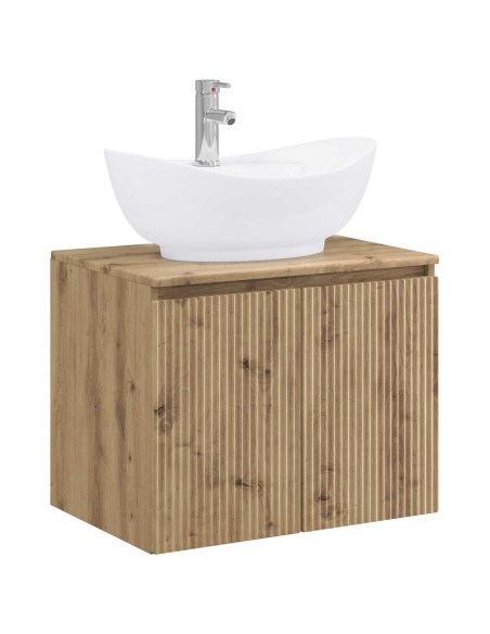 Set di mobili per il bagno Rovere Artigianale
