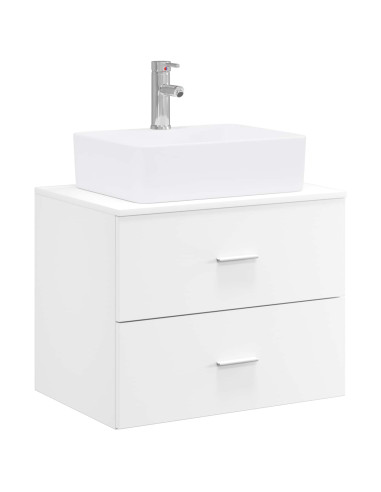 Set di mobili per il bagno Bianco Legno ingegnerizzato