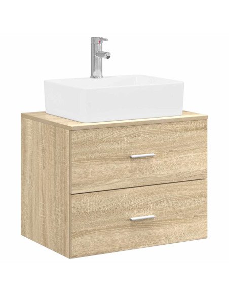 Set di mobili per il bagno Rovere Sonoma Legno ingegnerizzato