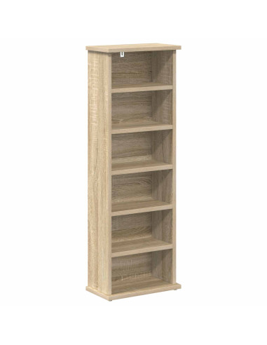 Mobile per CD 2 pz Rovere Sonoma 60 x 17 x 92 cm