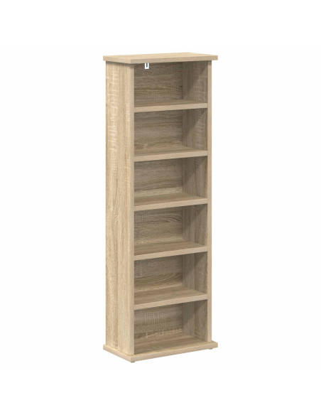 Mobile per CD 2 pz Rovere Sonoma 60 x 17 x 92 cm