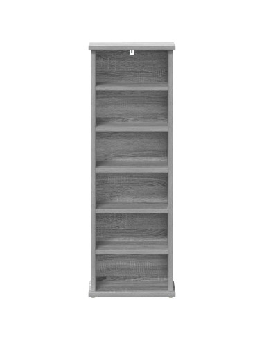 Mobile per CD Sonoma grigio 60 x 17 x 92 cm