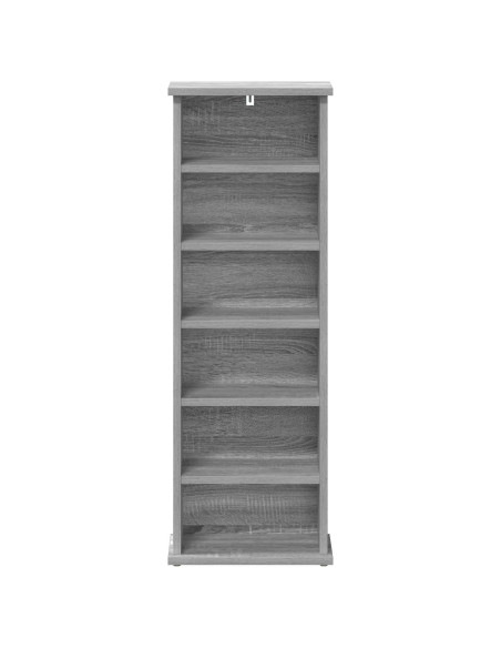 Mobile per CD Sonoma grigio 60 x 17 x 92 cm