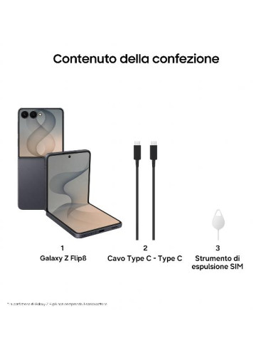 GALAXY FLIP8 12+256GB BLACK