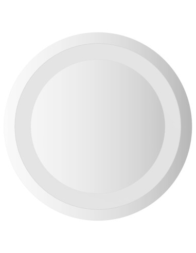 Specchio da bagno LED Trasparente Ø 30 cm vetro temperato