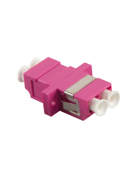 ADATTATORE FIBRA OTTICA LC/LC MULTIMODALE DUPLEX OM4 UPC
