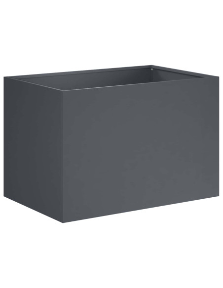 Vaso da giardino Antracite 50 x 40 x 40 cm
