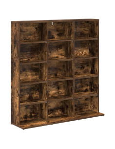 Mobile per CD Rovere Fumo 96 x 23,5 x 97,5 cm 2