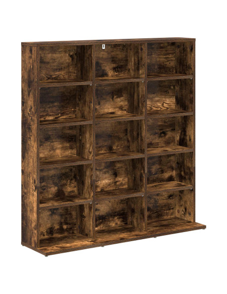 Mobile per CD Rovere Fumo 96 x 23,5 x 97,5 cm