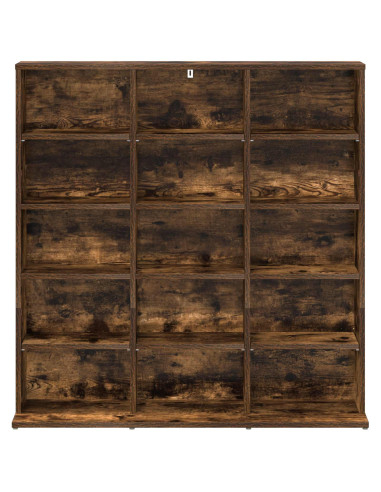 Mobile per CD Rovere Fumo 96 x 23,5 x 97,5 cm