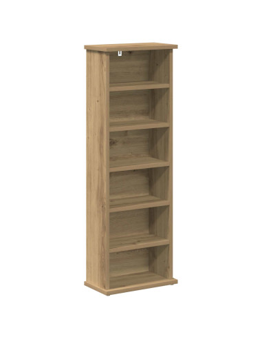Mobile per CD 2 pz Rovere Artigianale 60 x 17 x 92 cm