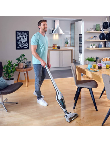 Leifheit Aspirapolvere Senza Fili 2 in 1 Rotaro PowerVac 85 W