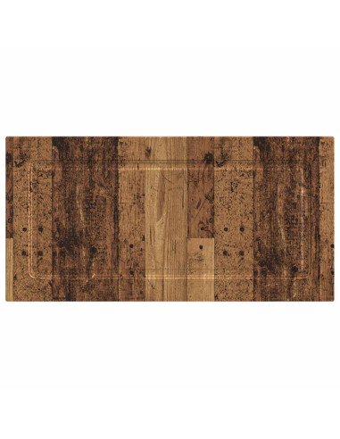 Testiera da Muro UTRECHT Legno antico Legno ingegnerizzato