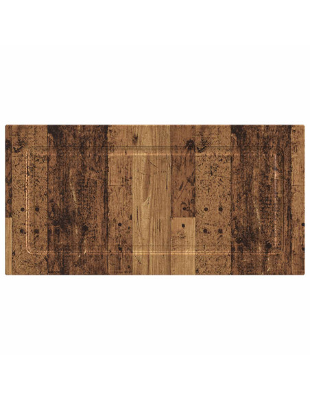Testiera da Muro UTRECHT Legno antico Legno ingegnerizzato