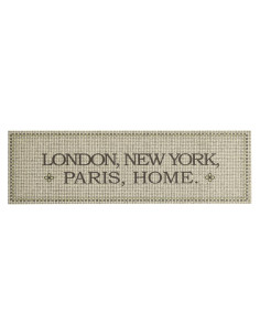 Tappeto da Cucina Lavabile Casa Maiuscolo 45x150 cm Velluto