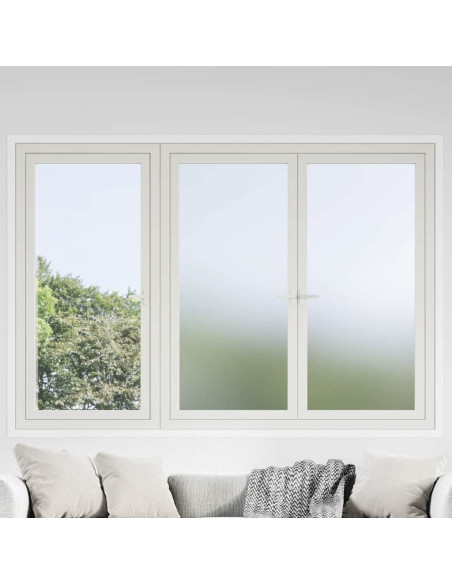 Pellicole per Finestre Smerigliate Grigie in PVC