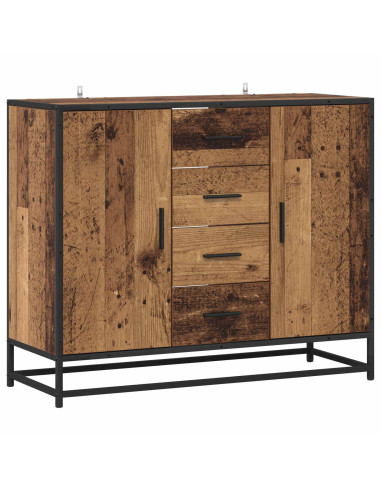 Credenza Legno antico 92 x 35 x 76 cm Legno ingegnerizzato