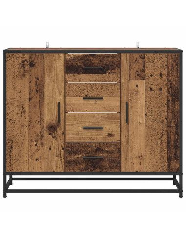Credenza Legno antico 92 x 35 x 76 cm Legno ingegnerizzato