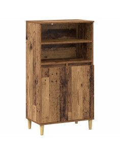 Credenza Legno di quercia 60 x 36 x 110 cm Legno ingegnerizzato 2