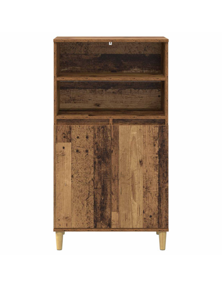 Credenza Legno di quercia 60 x 36 x 110 cm Legno ingegnerizzato