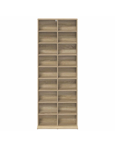 Mobile per CD Rovere Sonoma 65 x 23,5 x 175 cm