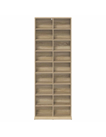 Mobile per CD Rovere Sonoma 65 x 23,5 x 175 cm