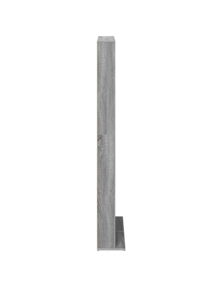 Mobile per CD Sonoma grigio 65 x 23,5 x 175 cm