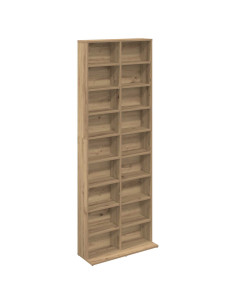 Mobile per CD Rovere Artigianale 65 x 23,5 x 175 cm 2