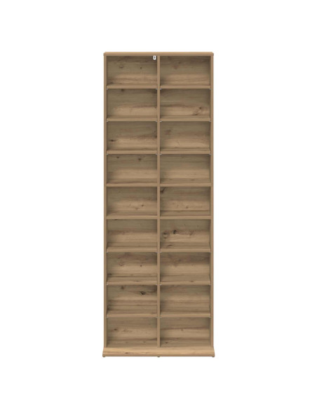 Mobile per CD Rovere Artigianale 65 x 23,5 x 175 cm