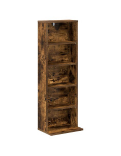 Mobile per CD Rovere Fumo 33 x 23,5 x 97,5 cm 2
