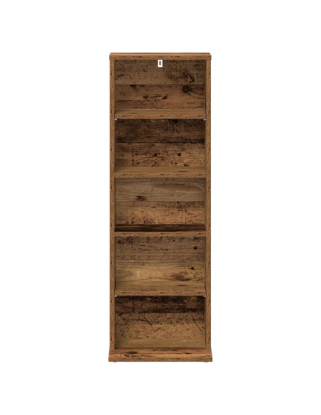 Mobile per CD Legno antico 33 x 23,5 x 97,5 cm