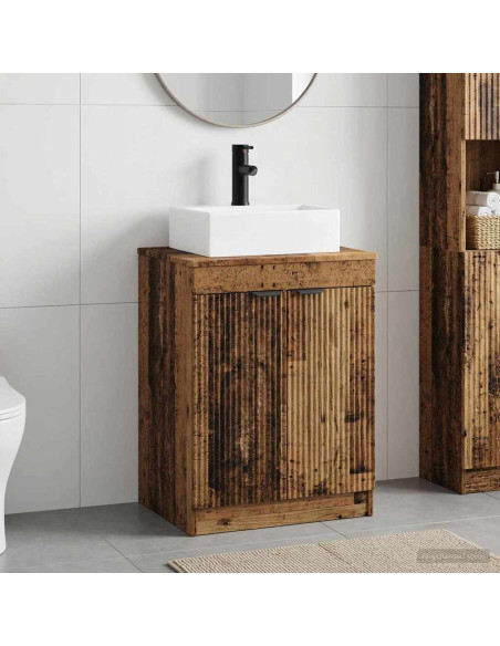 Set di mobili per il bagno Legno antico Legno ingegnerizzato