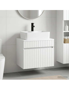 Set di mobili per il bagno Bianco Legno ingegnerizzato