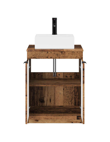 Set di mobili per il bagno Legno antico Legno ingegnerizzato