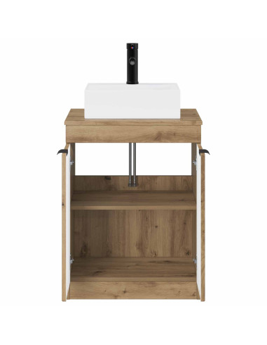 Set di mobili per il bagno Rovere Artigianale