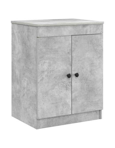 Set di mobili per il bagno Grigio Cemento Legno ingegnerizzato