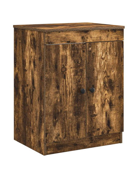 Set di mobili per il bagno Rovere Fumo Legno ingegnerizzato