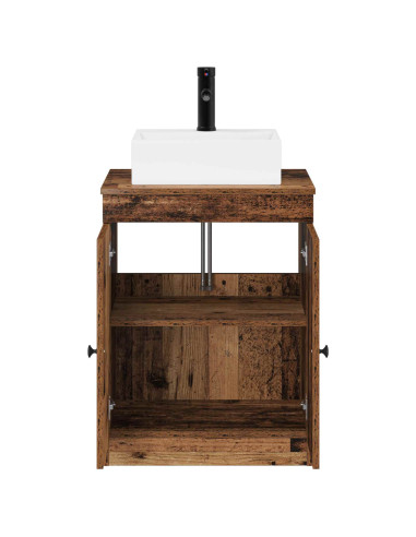 Set di mobili per il bagno Legno antico Legno ingegnerizzato