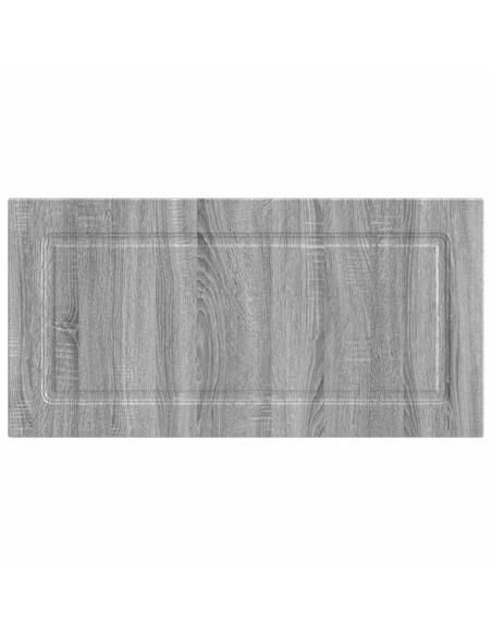 Testiera da Muro UTRECHT Sonoma grigio Legno ingegnerizzato
