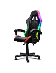 TRUST SEDIA GAMING CON ILLUMINAZIONE LED RGB - GXT 704 RONIQ RGB - NERO