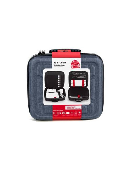 Switch BigBen Oled Storage Case Grigio