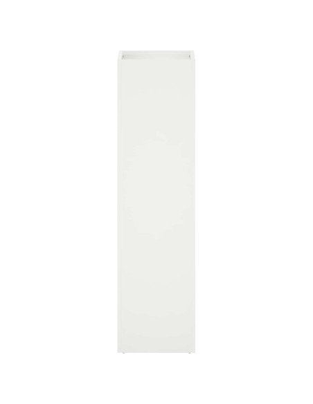 Vaso da giardino Bianco 20 x 20 x 75 cm