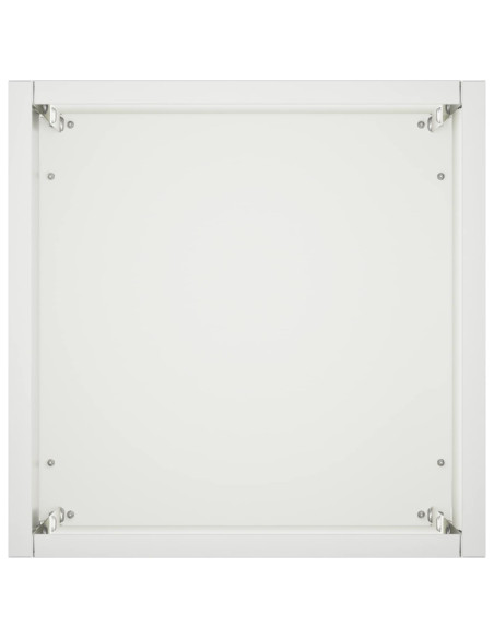 Vaso da giardino Bianco 20 x 20 x 75 cm