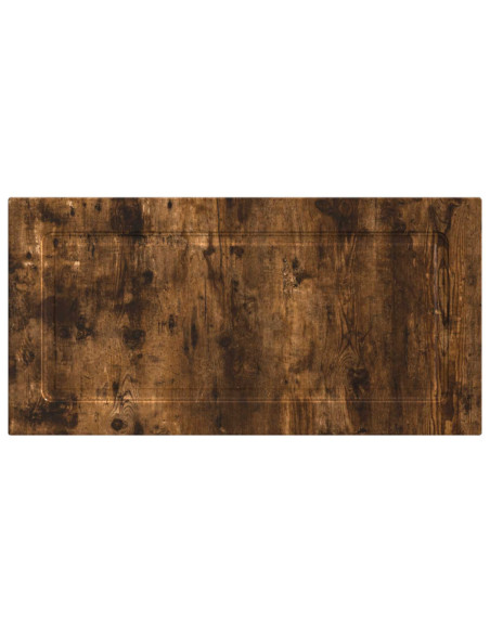 Testiera da Muro UTRECHT Rovere Fumo Legno ingegnerizzato