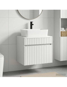 Set di mobili per il bagno Bianco Legno ingegnerizzato