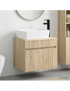 Set di mobili per il bagno Rovere Sonoma Legno ingegnerizzato
