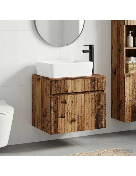 Set di mobili per il bagno Legno antico Legno ingegnerizzato